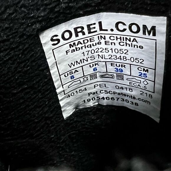 Sorel Slimpack Lace II Waterproof Snow Boots - Picture 8 of 9